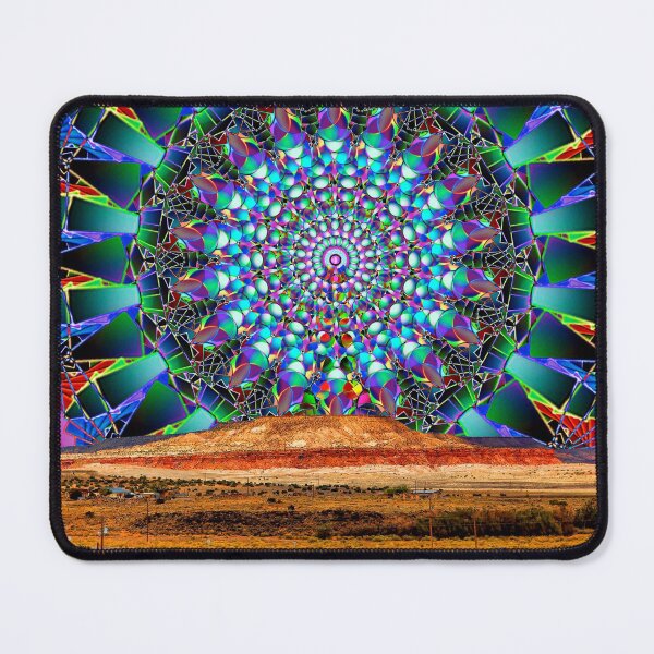 Item preview, Route 66 Mesa - Mandala Sky designed and sold by Warren Paul Harris.