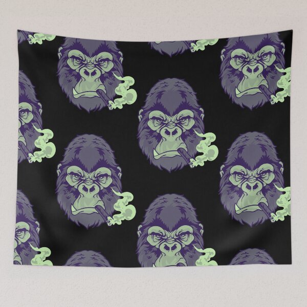 Item preview, Mint Choco Gorilla Smoking a cigar designed and sold by Click-Like.