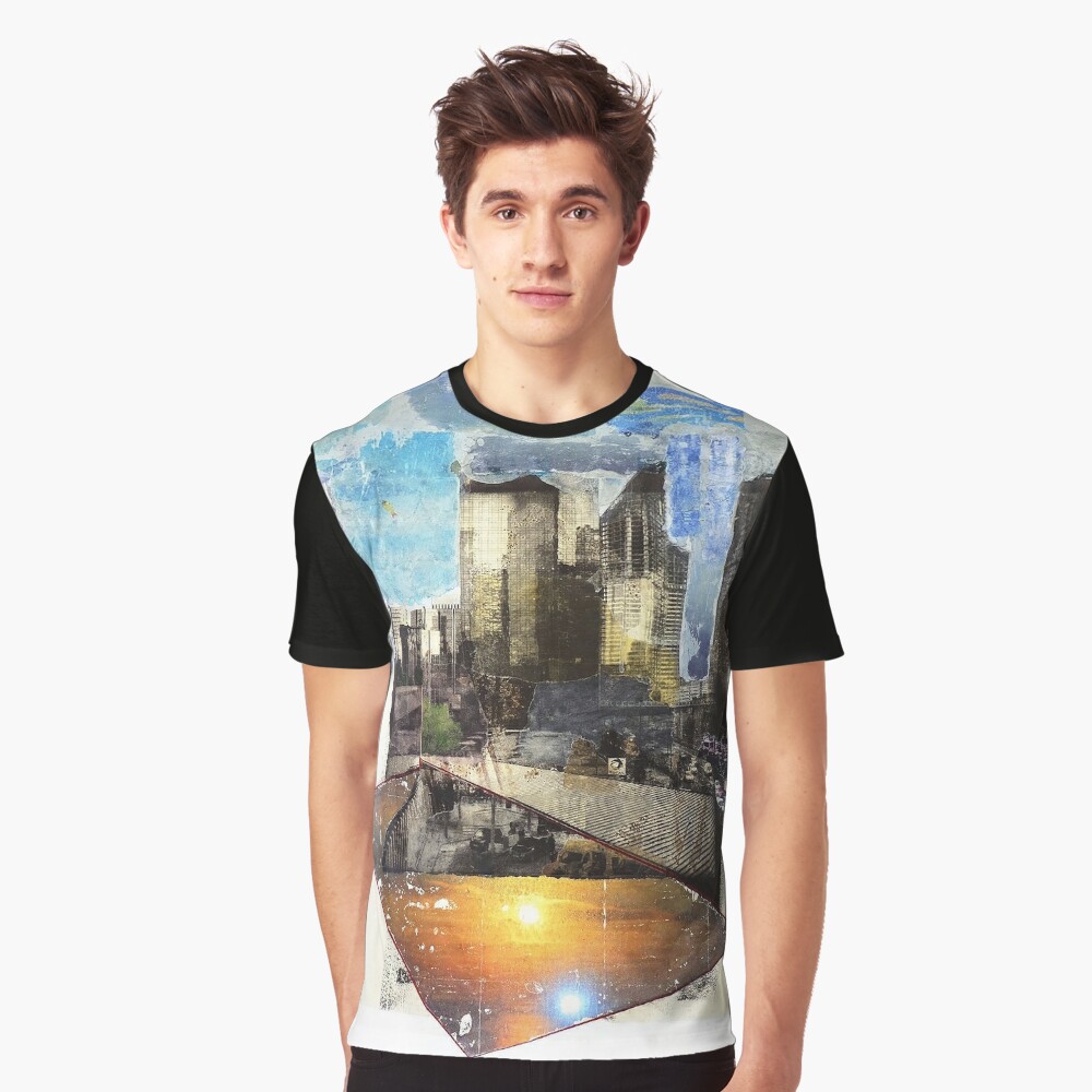 Urban Decay 17 All Over Graphic Tee by Martian Design LLC