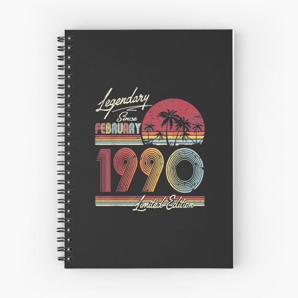 Item preview, Legends Were Born In February 1990 32nd Year Old Birthday designed and sold by romanl3.