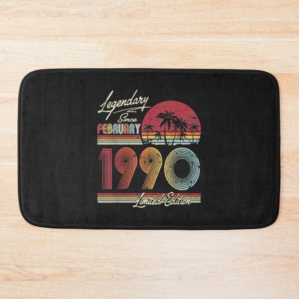 Item preview, Legends Were Born In February 1990 32nd Year Old Birthday designed and sold by romanl3.