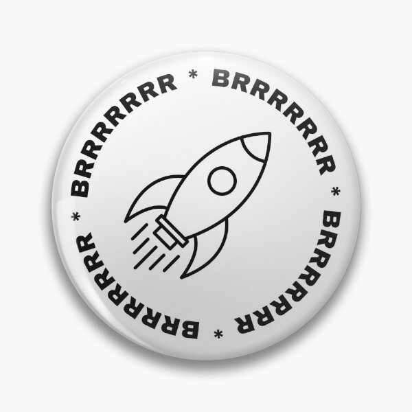 Item preview, BRRRR Rocket designed and sold by SimplyOneLiners.