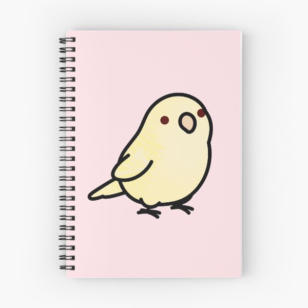 Item preview, Chubby Lutino Yellow Lineolated Barred Parakeet designed and sold by birdhism.
