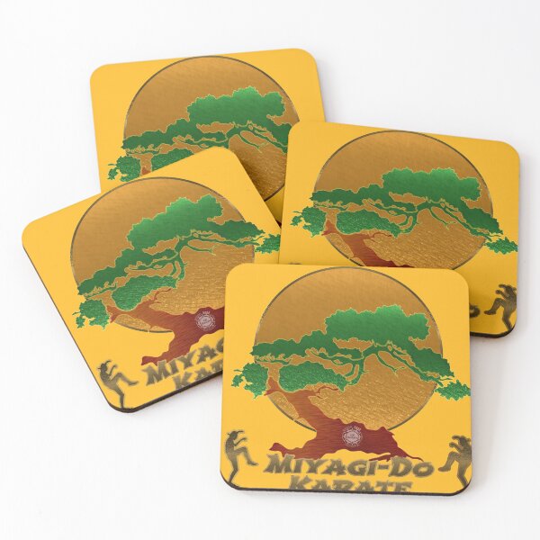 Item preview, Miyagi-Do Karate Custom Logo (Golden Metal Paint) designed and sold by Visual Resolutions.