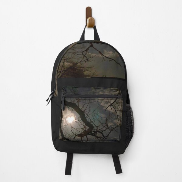 Item preview, The moon is shining through the trees, at night. designed and sold by Jonnekesart.