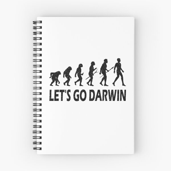 Item preview, Funny Let's Go Darwin Charles Darwin quote Evolution designed and sold by Wadia Hamda.