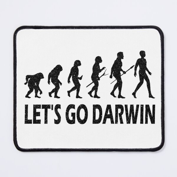 Item preview, Funny Let's Go Darwin Charles Darwin quote Evolution designed and sold by Wadia Hamda.