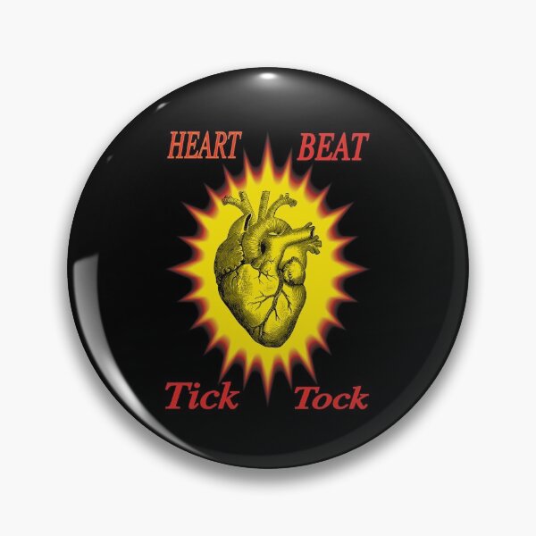 Item preview, Heart Beat Tick Tock Keep on Ticking Love Living Life Clock designed and sold by stuartsemporium.