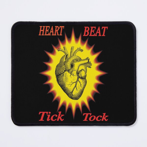 Item preview, Heart Beat Tick Tock Keep on Ticking Love Living Life Clock designed and sold by stuartsemporium.