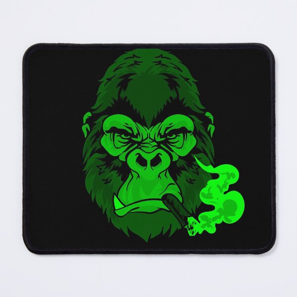Item preview, Green Gorilla Smoking a cigar designed and sold by Click-Like.