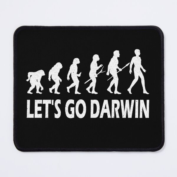 Item preview, Funny Let's Go Darwin Charles Darwin quote Evolution designed and sold by Wadia Hamda.