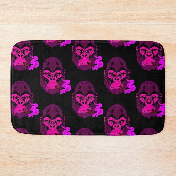 Item preview, Pink Gorilla Smoking a cigar designed and sold by Click-Like.