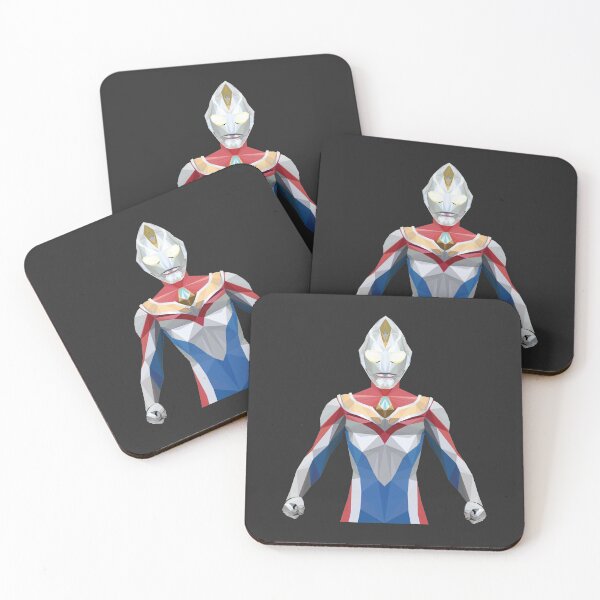 Item preview, Ultraman Dyna (Low Poly Art) designed and sold by mattzwug-draws.