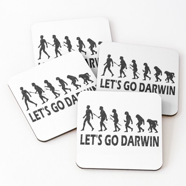 Item preview, Funny Let's Go Darwin Charles Darwin quote Evolution designed and sold by Wadia Hamda.