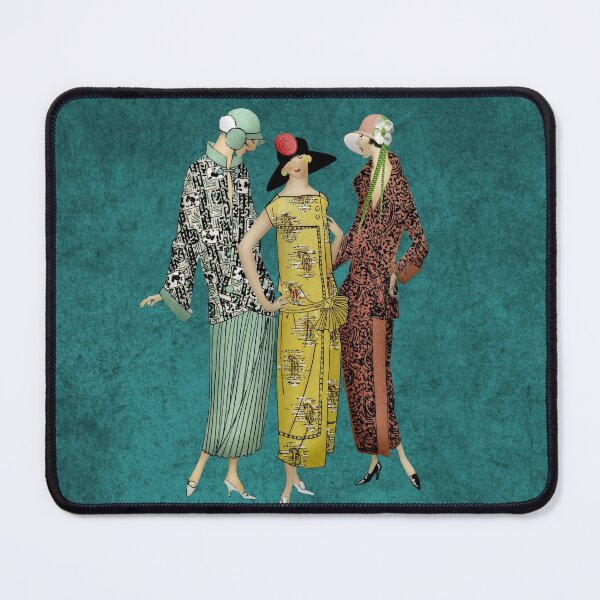 Item preview, 1920's elegant ladies standing and chatting designed and sold by Areashor.
