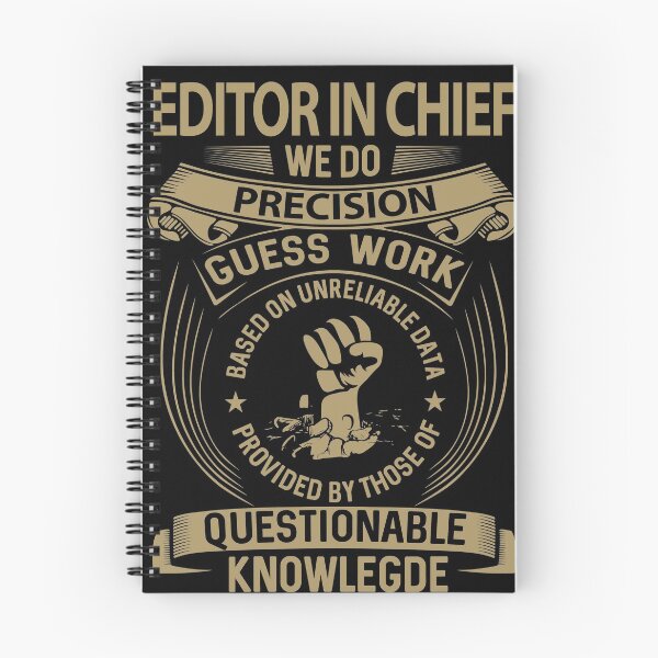 Item preview, Editor In Chief T Shirt - We Do Precision Job Gift Item Tee designed and sold by smueller39.