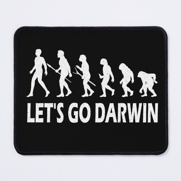 Item preview, Funny Let's Go Darwin Charles Darwin quote Evolution designed and sold by Wadia Hamda.
