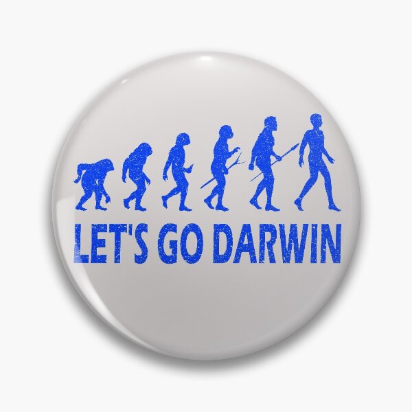 Item preview, Funny Let's Go Darwin Charles Darwin quote Evolution designed and sold by Wadia Hamda.