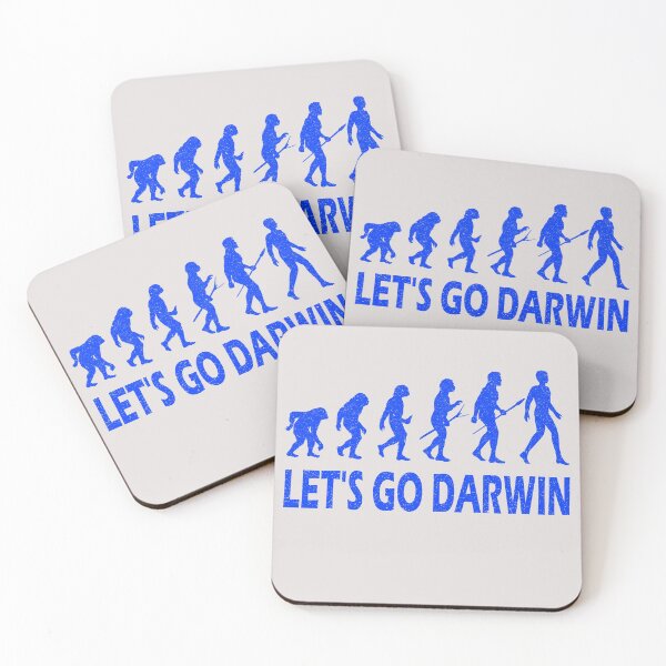 Item preview, Funny Let's Go Darwin Charles Darwin quote Evolution designed and sold by Wadia Hamda.