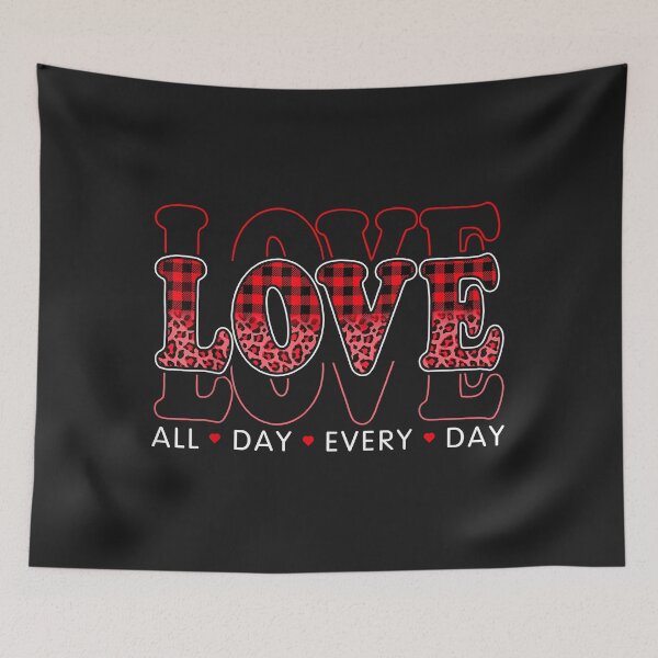Item preview, Love All Day Every Day Valentine's Day Love Couples Matching designed and sold by romanl3.