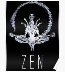 Alien Zen Poster