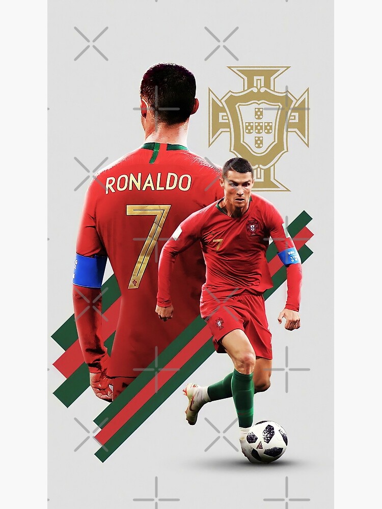 Discover Cristiano Ronaldo running like a wind ,Ronaldo Gifts, Ronaldo Best Selling , Ronaldo Top Items Premium Matte Vertical Poster