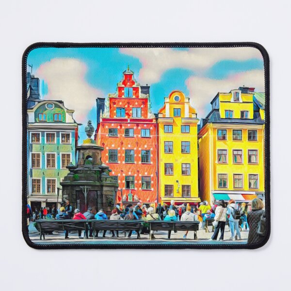 Item preview, Stortorget Stockholm designed and sold by Sofia-Draws.