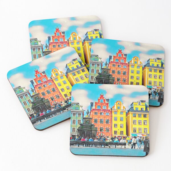 Item preview, Stortorget Estocolmo designed and sold by Sofia-Draws.