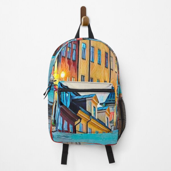 Item preview, Calles de Estocolmo Suecia designed and sold by Sofia-Draws.