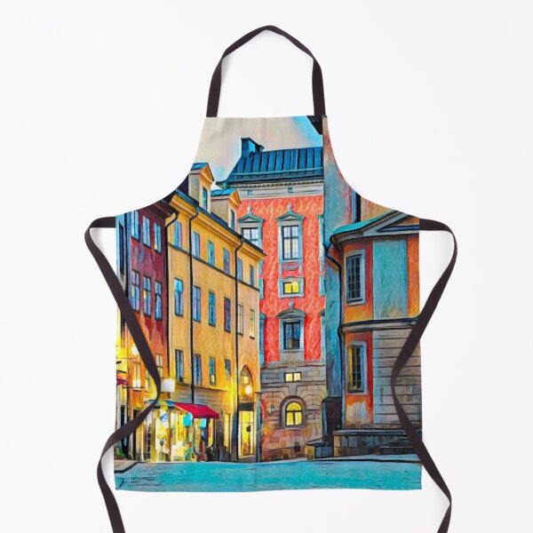Item preview, Calles de Estocolmo Suecia designed and sold by Sofia-Draws.
