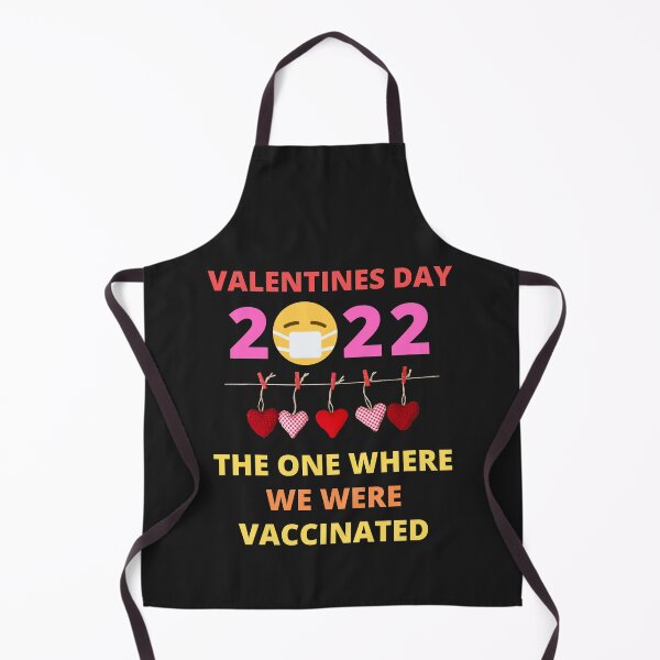 Item preview, 2022 Covid Vaccine Valentine's Day The One Where We Were Vaccinated designed and sold by BhavyaBathla.