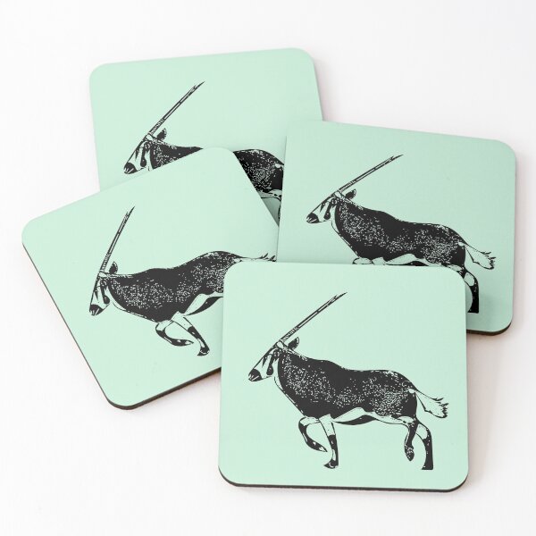 Item preview,  Gemsbok (South African Oryx) Black Design designed and sold by designsasstultd.