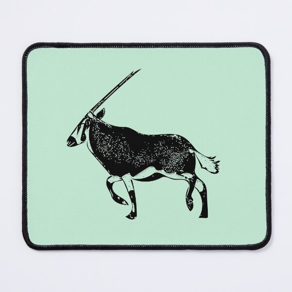 Item preview,  Gemsbok (South African Oryx) Black Design designed and sold by designsasstultd.