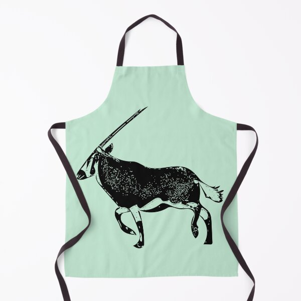 Item preview, Gemsbok (South African Oryx) Black Design designed and sold by designsasstultd.
