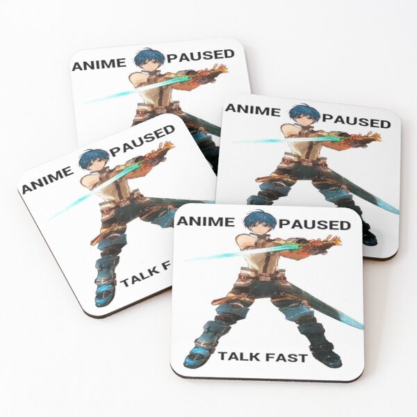 Item preview, Anime paused talk fast designed and sold by MaxManN1.