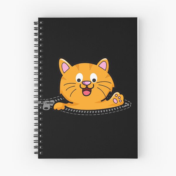 Item preview, Cat Out of Zippered Kangaroo Pocket  designed and sold by ReadytoWork.