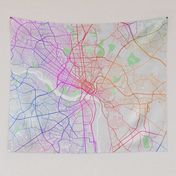 Item preview, Richmond City Map of Virginia, USA - Colorful designed and sold by deMAP.