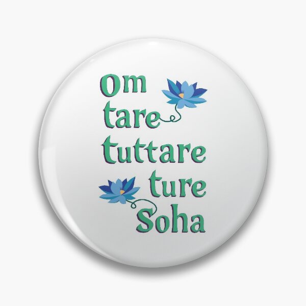 Item preview, Om Tare Tuttare Ture Soha designed and sold by Line2Rhyme.