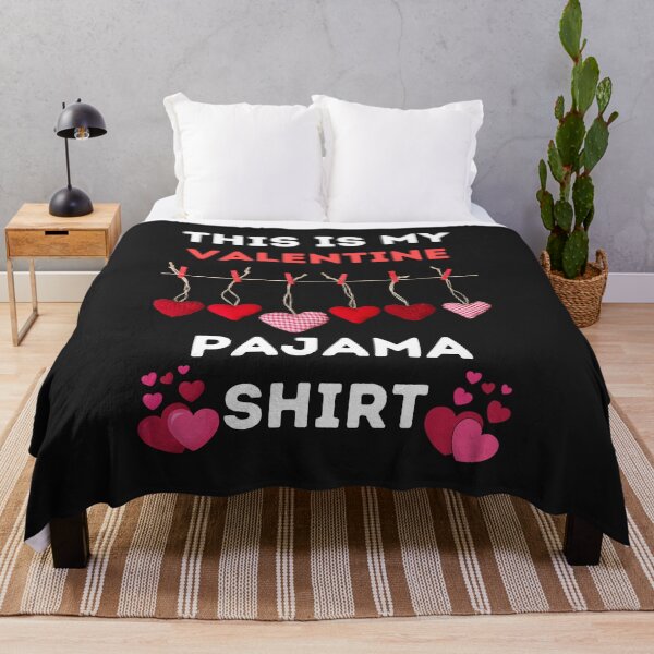 Item preview, This Is My Valentine Pajama Shirt- Funny Happy Valentines Day 2022 designed and sold by BhavyaBathla.
