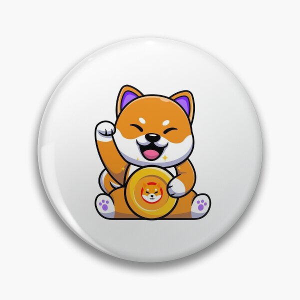 Item preview, Cute Happy Shiba Inu Coin Fox designed and sold by GentleEnvi.