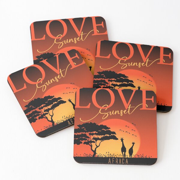 Item preview, Love Sunset Africa designed and sold by Polyxz.