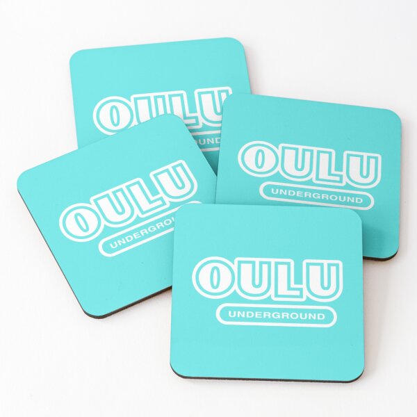 Item preview, Oulu Underground (valkoinen teksti)   designed and sold by SGLkauppa.