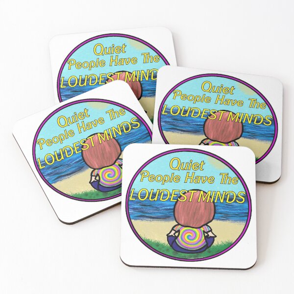 Item preview, Quite people loud minds designed and sold by AuDHDesigns AUS .