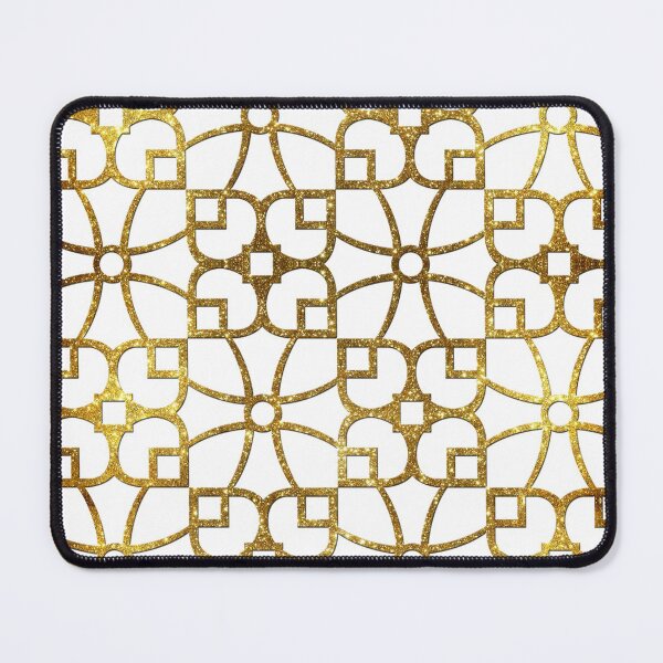 Item preview, gilded flower pattern designed and sold by Ferit Kurt.