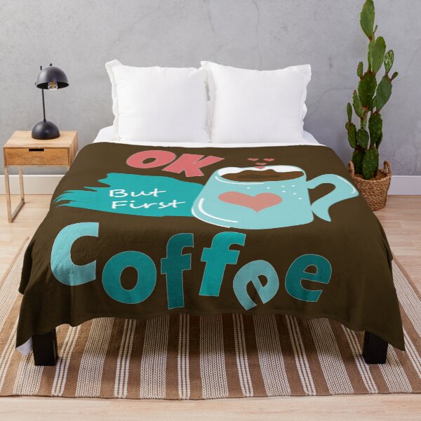 Item preview, Ok But First Coffee designed and sold by olafekry.
