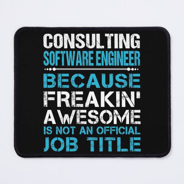 Artikelvorschau, Consulting Software Engineer T-Shirt - Freaking Awesome Job Gift Item Tee entworfen und verkauft von oetate4774.