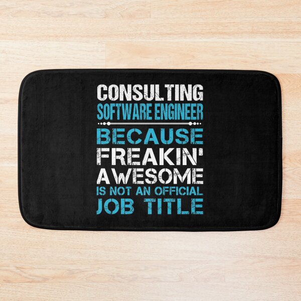 Item preview, Consulting Software Engineer T Shirt - Freaking Awesome Job Gift Item Tee designed and sold by oetate4774.