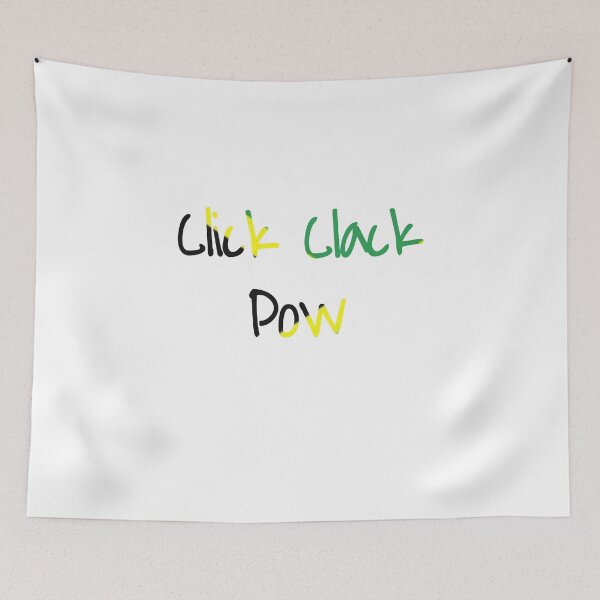 Item preview, Click Clack Pow Jamaican Men Gangster Patois Sayings designed and sold by Angees.