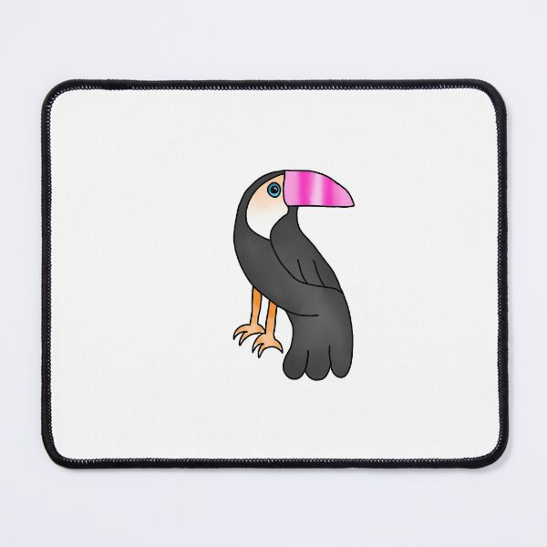 Item preview, transfem pride toucan designed and sold by EmoGayWorm.