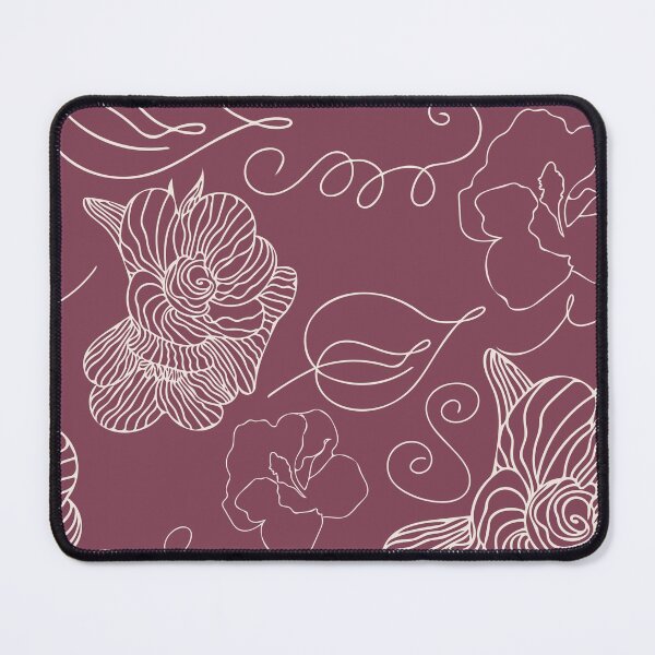 Item preview, Linear pattern flowers, doodle designed and sold by AneissPiaf.